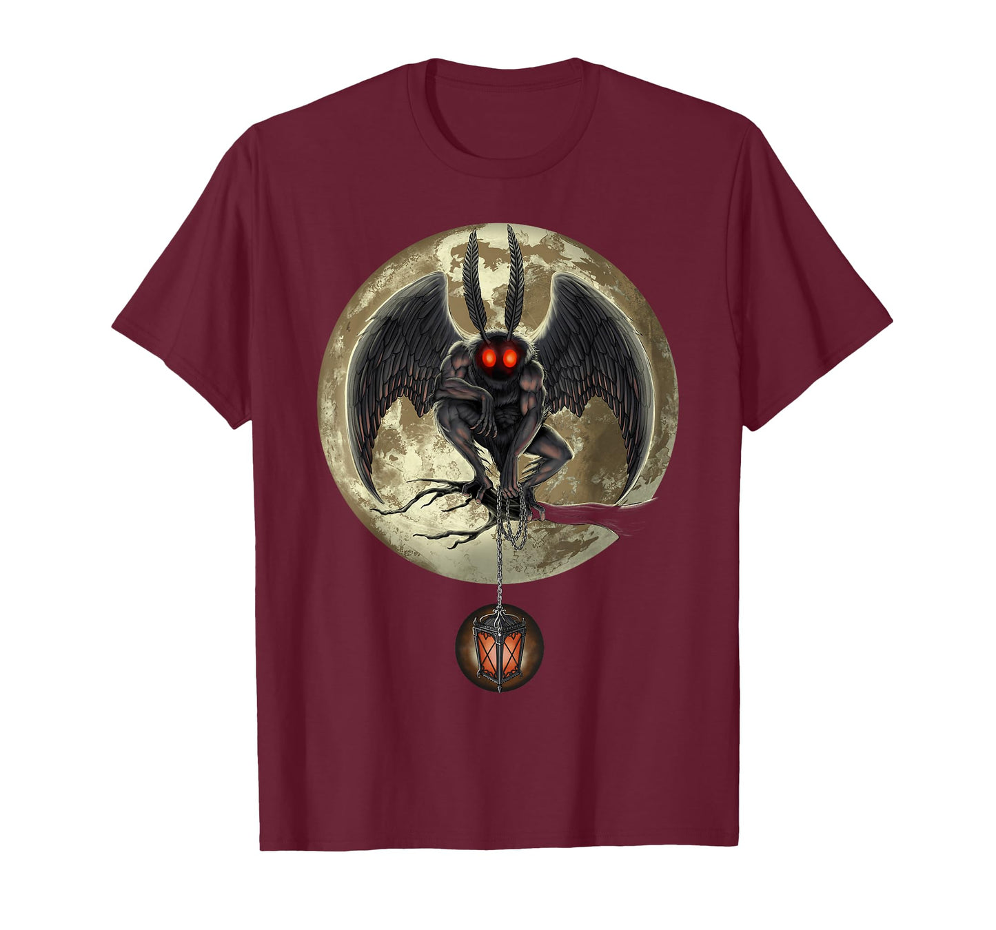 Mothman Cryptozoology Cryptid Creature Cryptozoologist T-Shirt