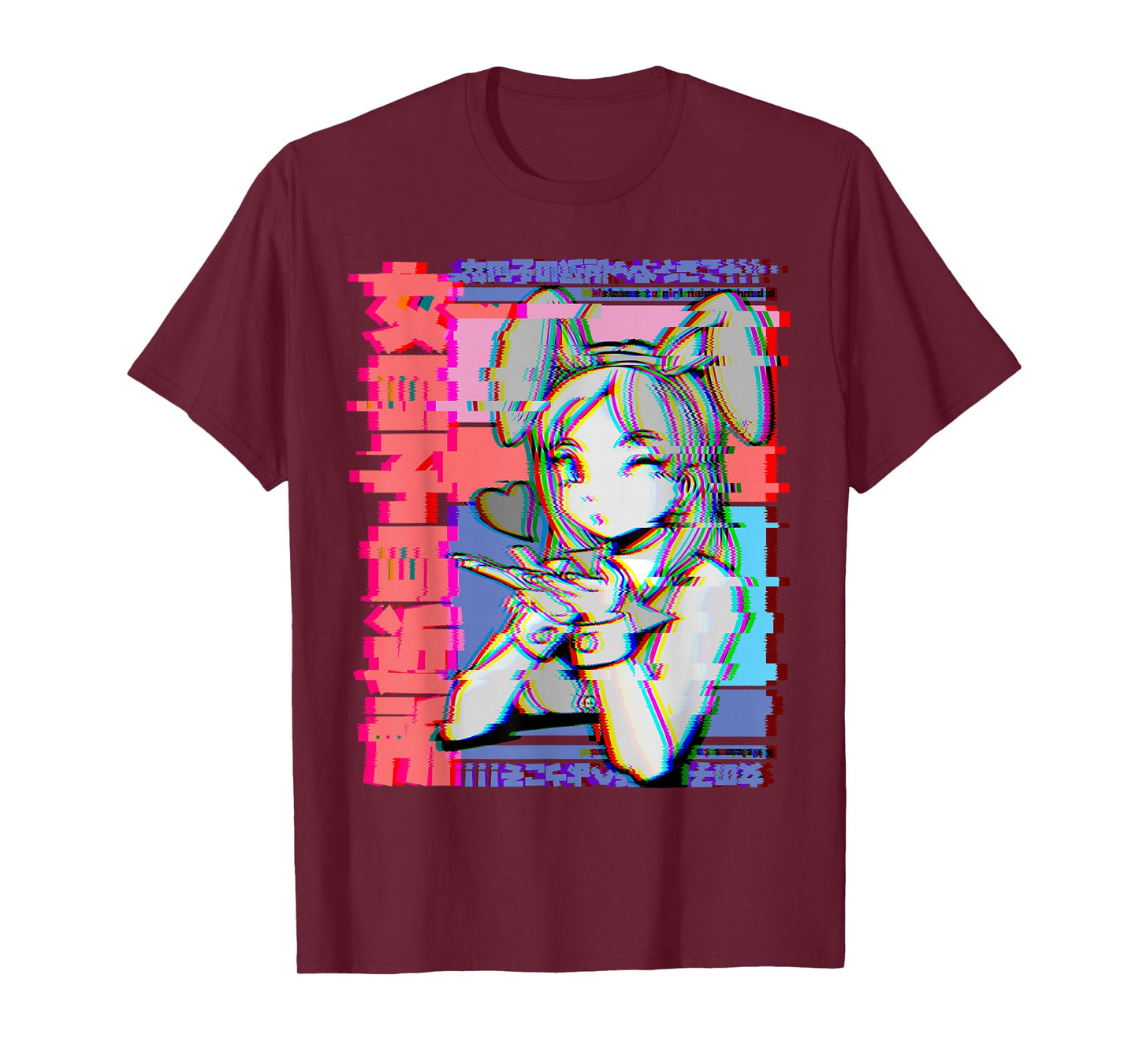 Vaporwave Aesthetic Japanese Retro Anime Girl T-Shirt