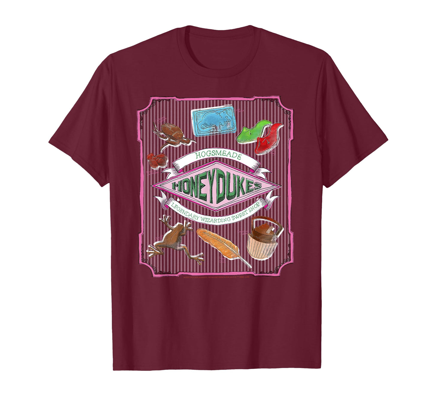 Harry Potter Honeydukes Treats Poster T-Shirt