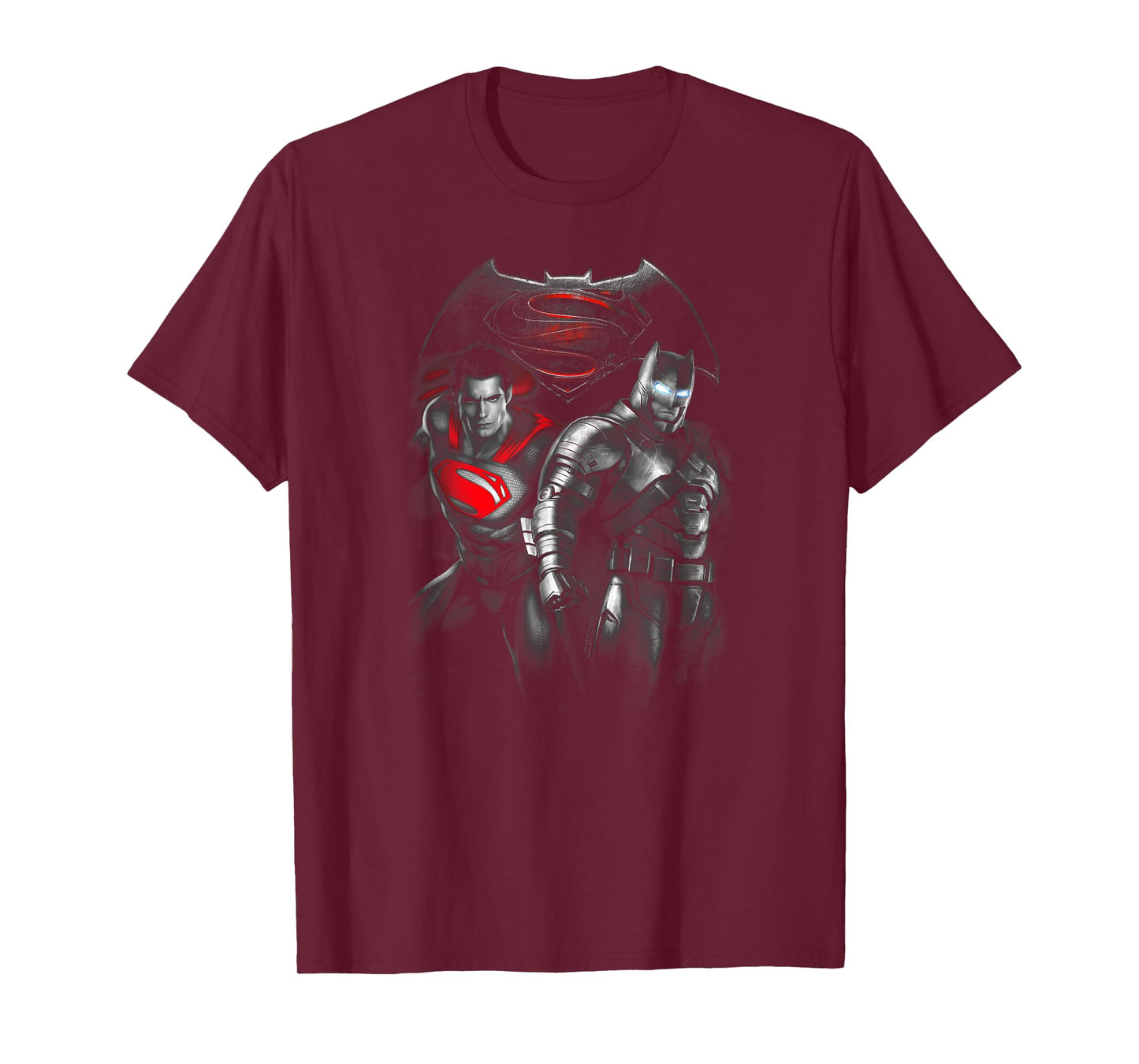 Batman v Superman Stand Off T Shirt T-Shirt