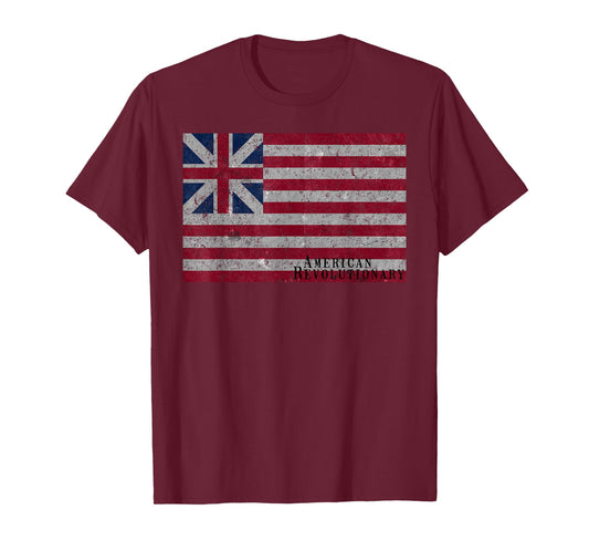 Continental Colors "Grand Union Flag" Vintage Style T-shirt T-Shirt