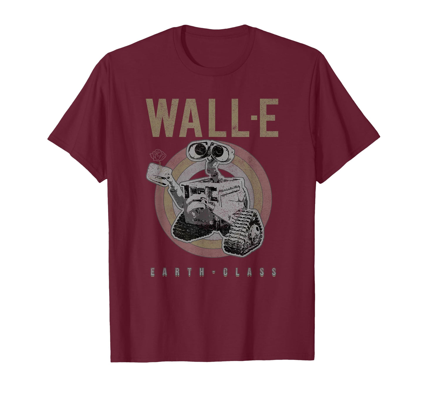 Disney Pixar Wall-E Portrait Earth Class T-Shirt Small