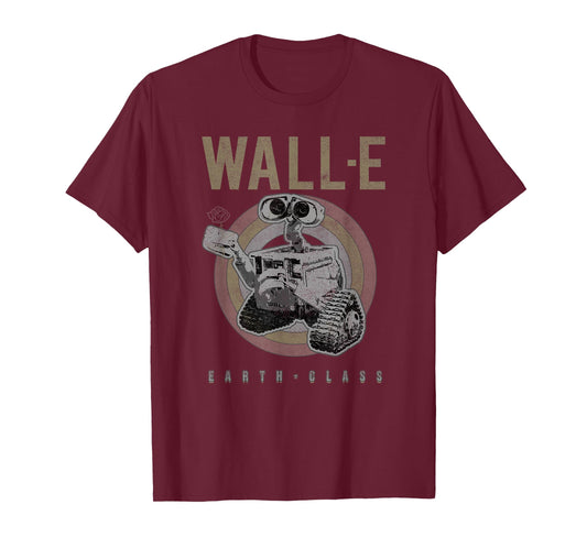 Disney Pixar Wall-E Portrait Earth Class T-Shirt Small