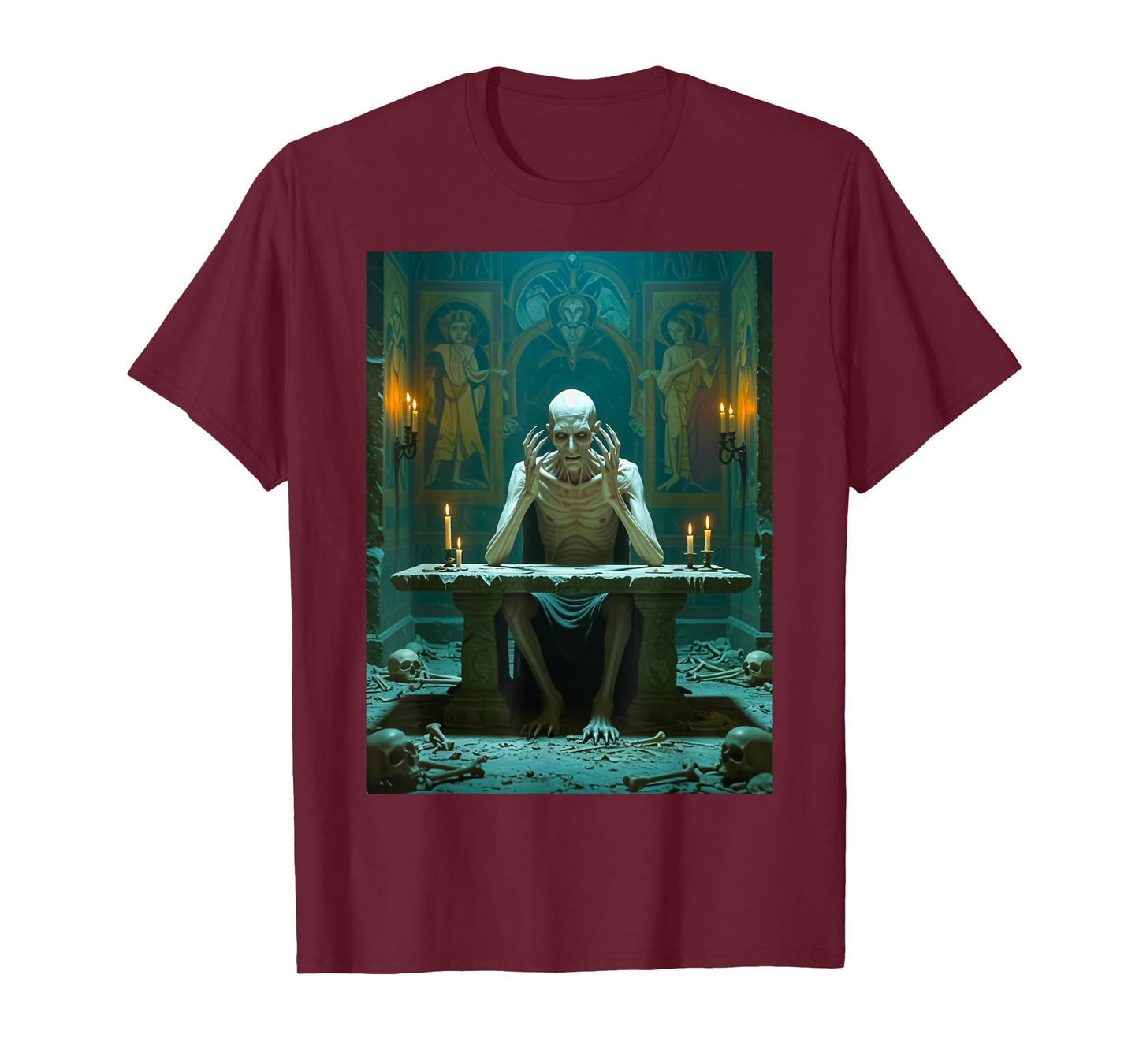 Pale Man, Pan’s Labyrinth Novel, Gothic Horror Monster T-Shirt