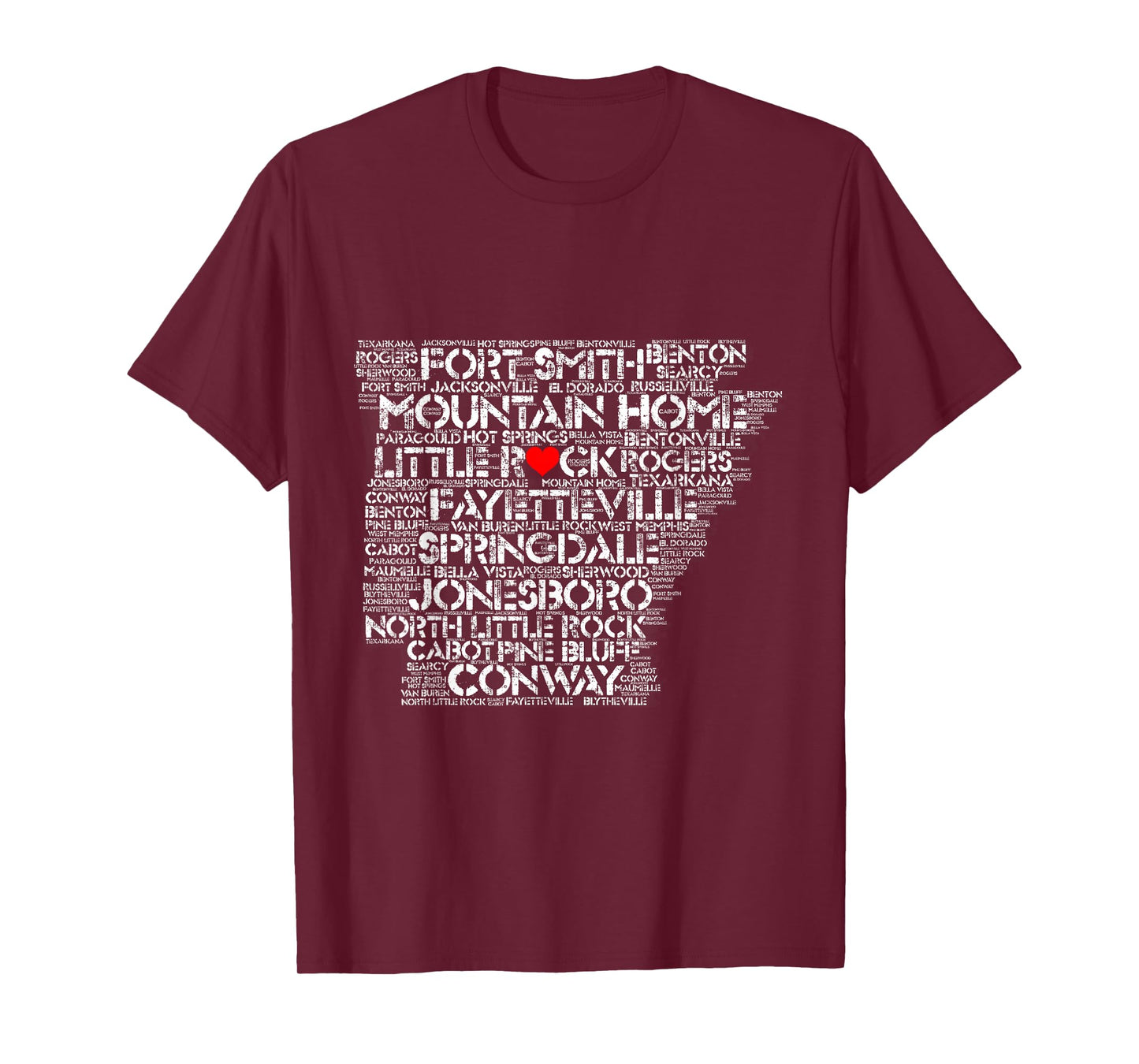 Arkansas Pride. Love Arkansas. Razorback State T-Shirt T-Shirt