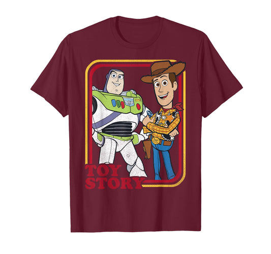Disney Pixar Toy Story Buzz Lightyear Woody Buds T-Shirt