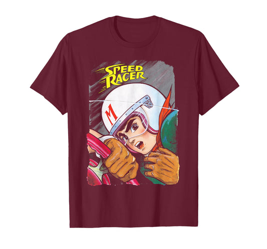 Manga Speed Racer Logo Close T-Shirt