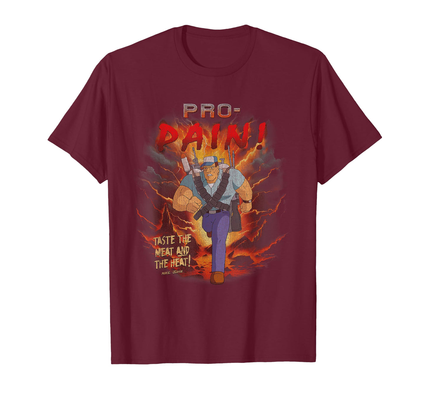 King of The Hill Pro-Pain Video Game Retro 90s Cartoon T-Shirt