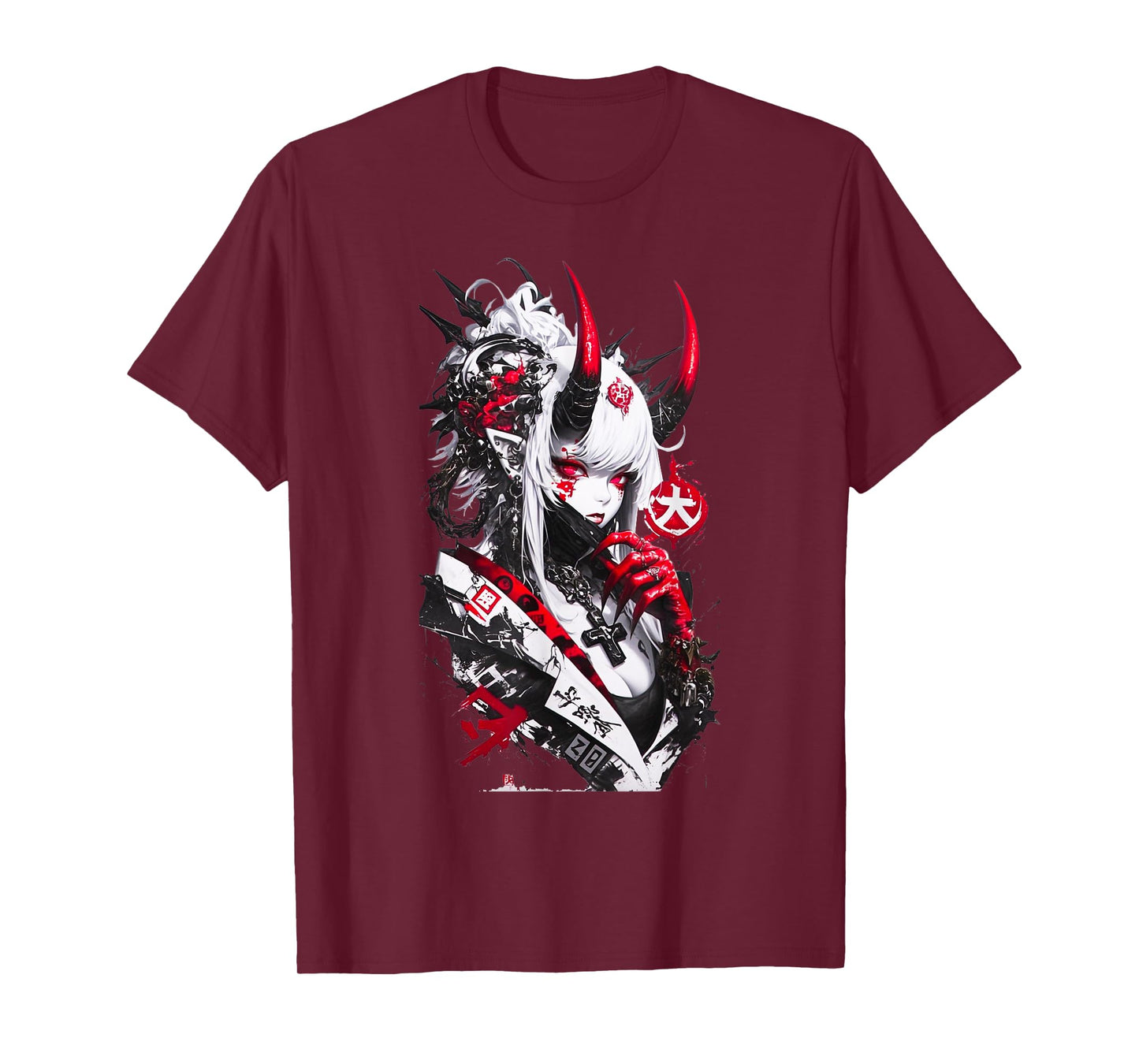 Retro Okami Girl Basic Japan Style Fox Cute Cool Meme T-Shirt