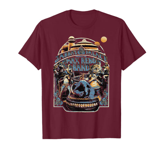 Star Wars Vintage Jabba's Palace Poster T-Shirt
