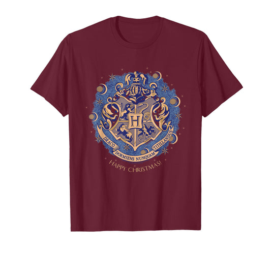 Harry Potter Happy Christmas from Hogwarts Christmas T-Shirt