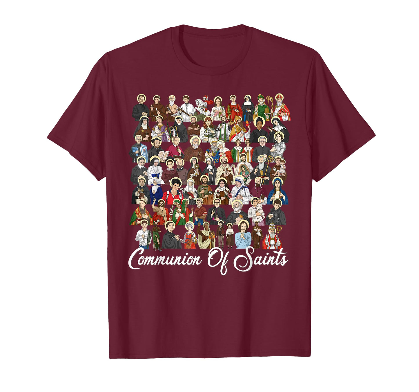 Catholic Patron Saints Latin Religious T-Shirt