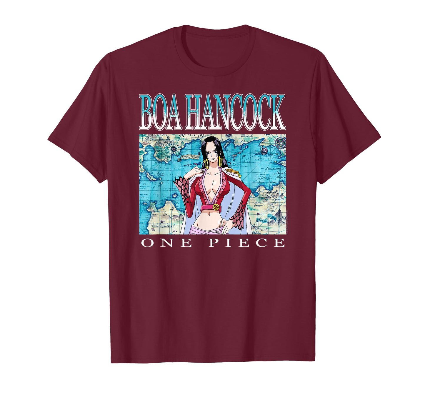One Piece Anime Pirate Empress Boa Hancock T-Shirt