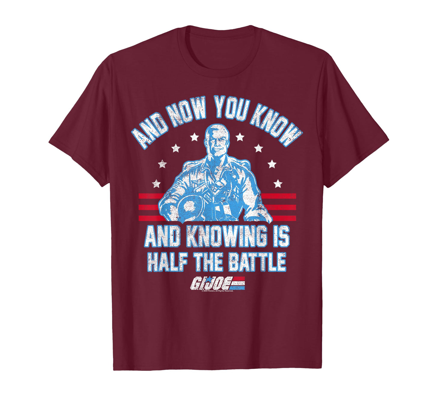 G.I. Joe Knowing Is Half The Battle Team Leader Collegiate T-Shirt