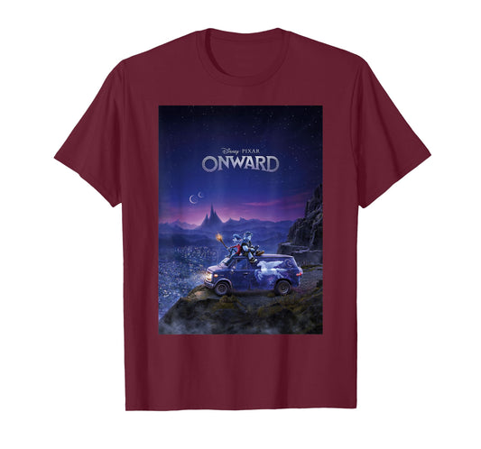 Disney Pixar Onward Poster T-Shirt