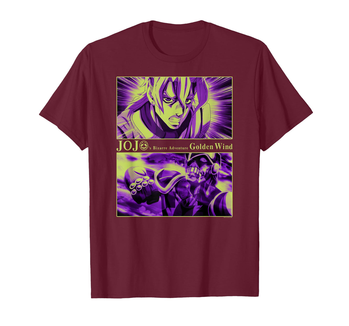 JoJo's Bizarre Adventure Golden Wind Fugo & Purple Haze T-Shirt