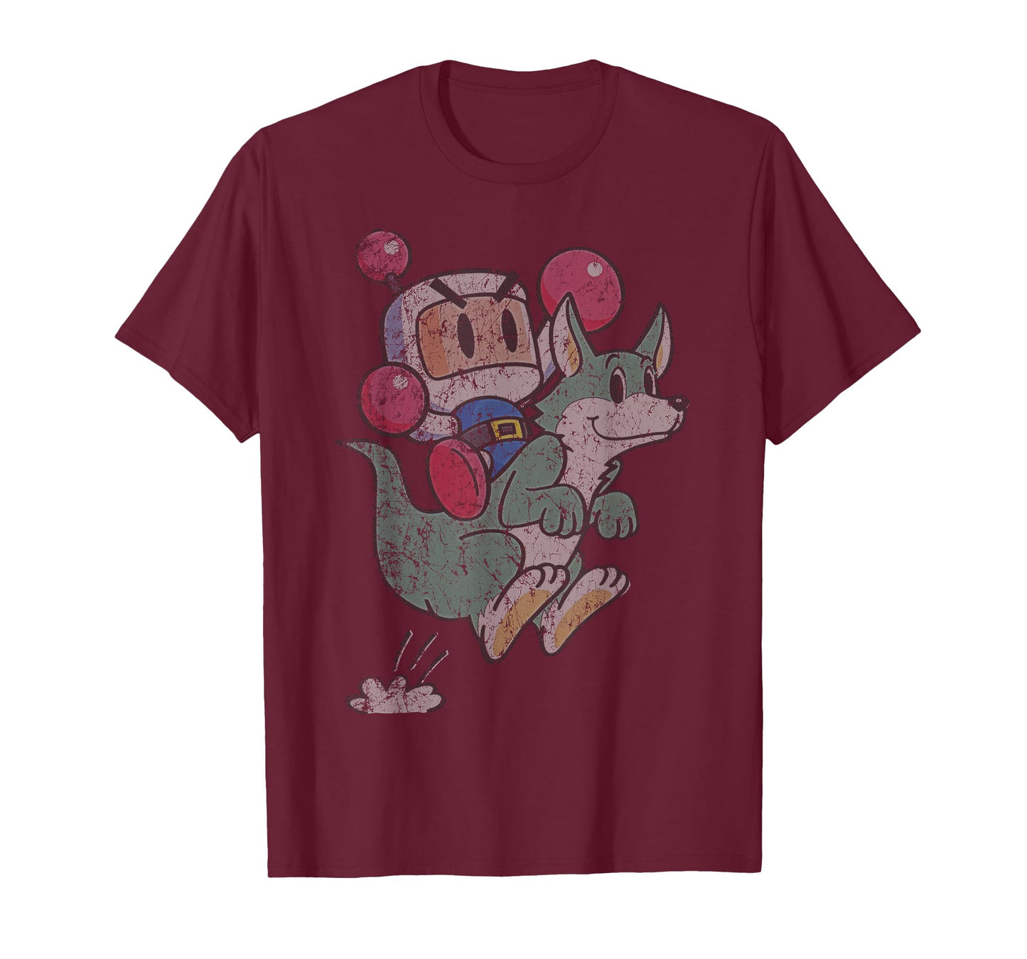Bomberman Character Super 1993 Retro Gamer Space Classic T-Shirt