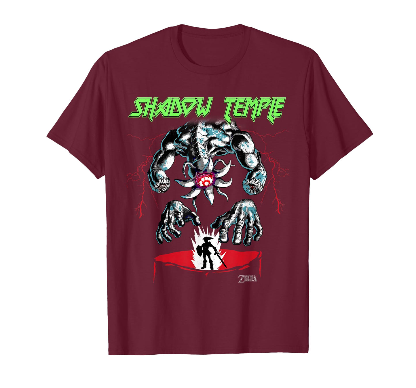 Nintendo Zelda Ocarina of Time Link & Shadow Temple T-Shirt T-Shirt
