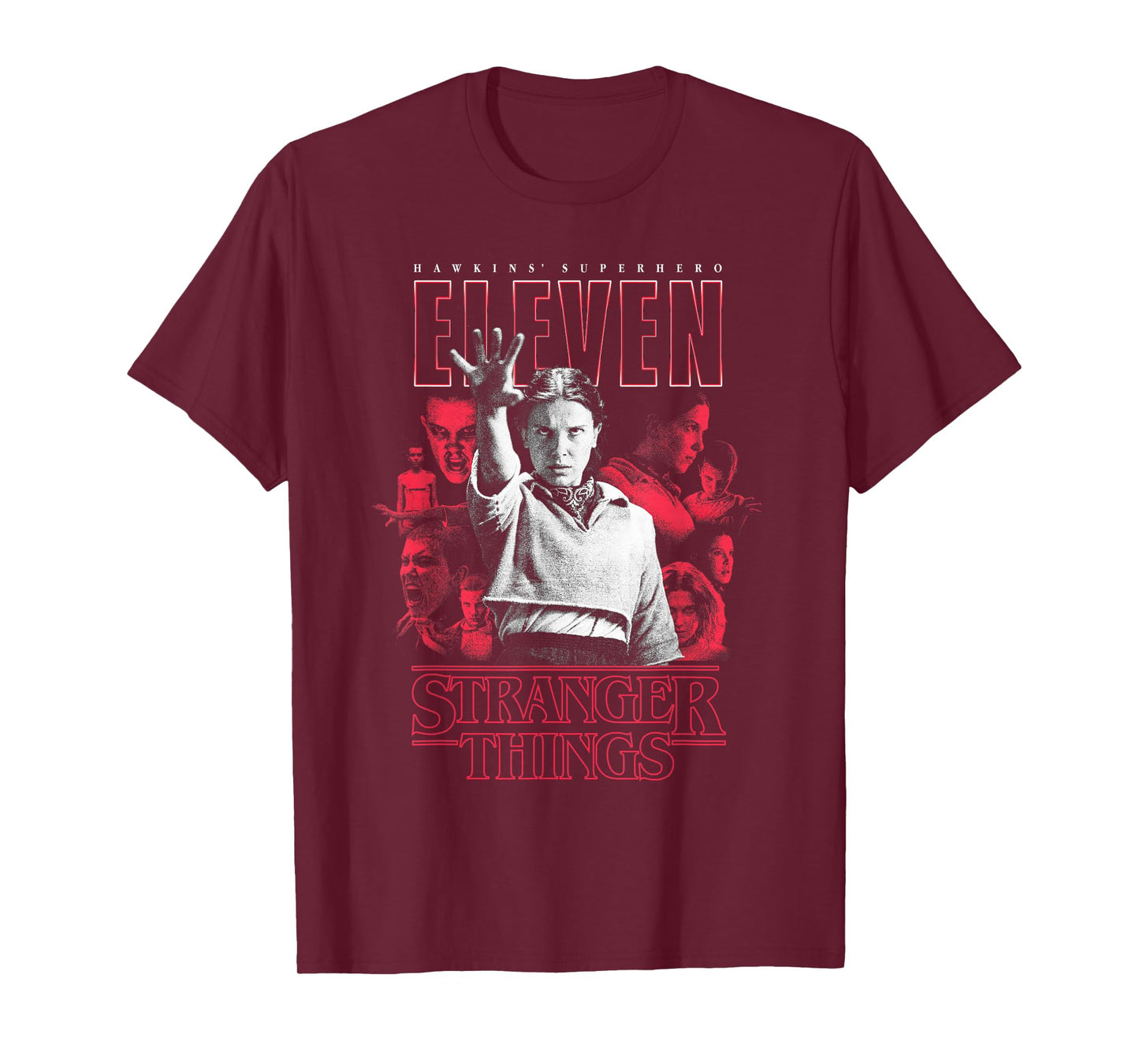Stranger Things Season 5 Hawkins' Superhero Eleven Showcase T-Shirt