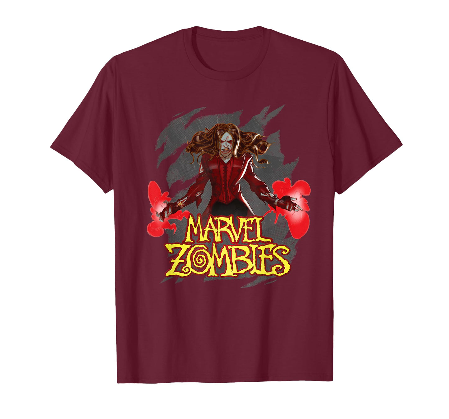 Marvel Animation Marvel Zombies Zombie Scarlet Witch Wanda T-Shirt