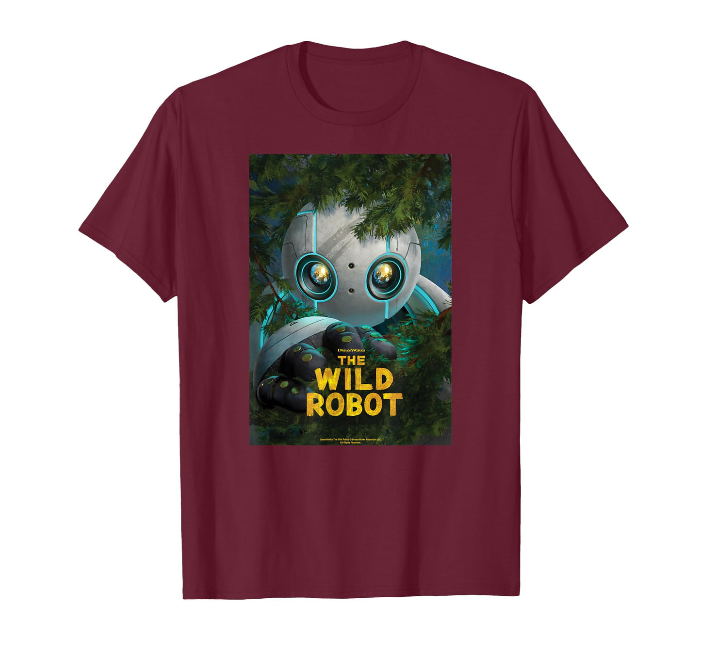DreamWorks The Wild Robot Poster T-Shirt