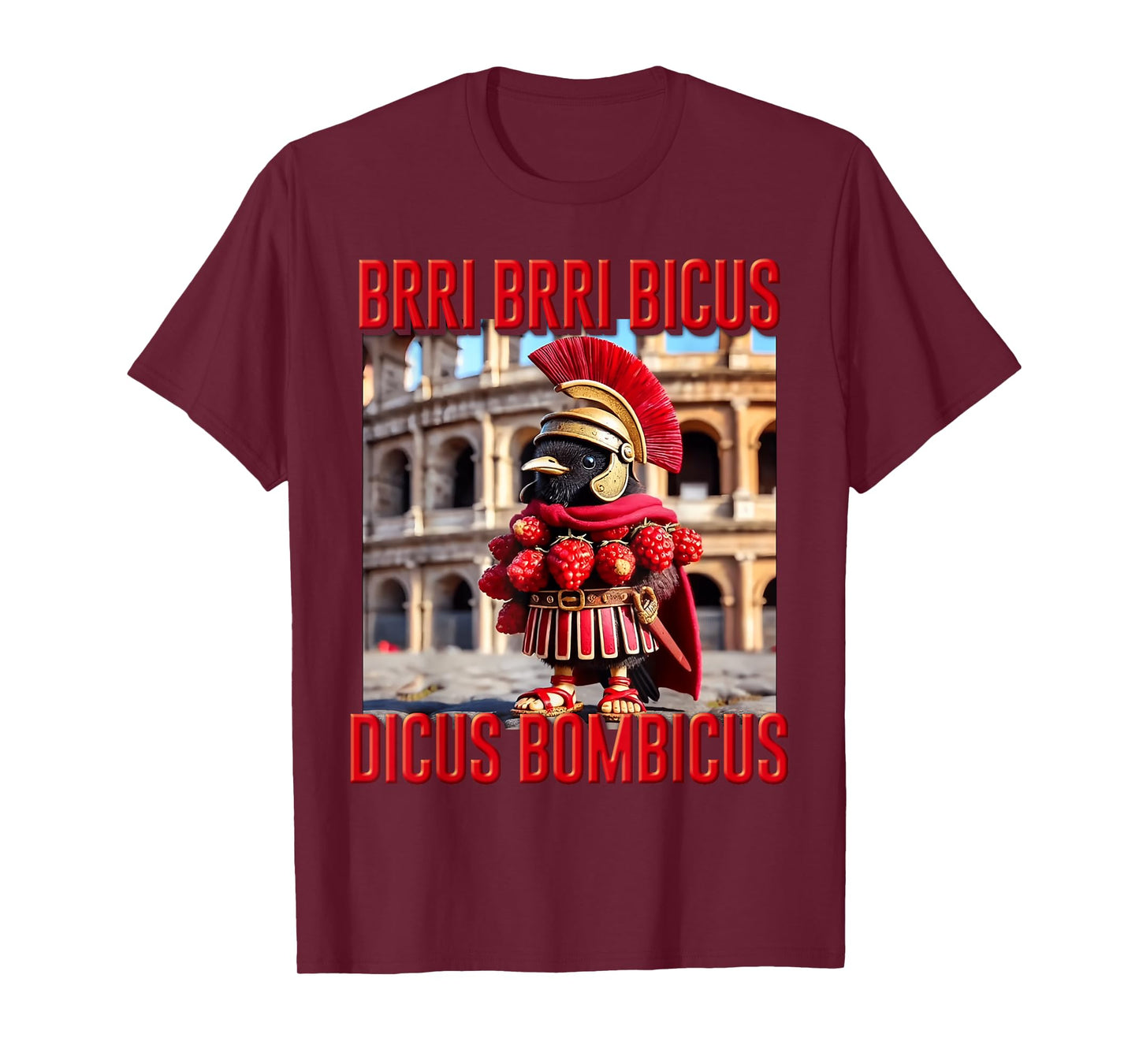 Brri Bicus Dicus Bombicus Monster Italian Brainrot Kids Boys T-Shirt
