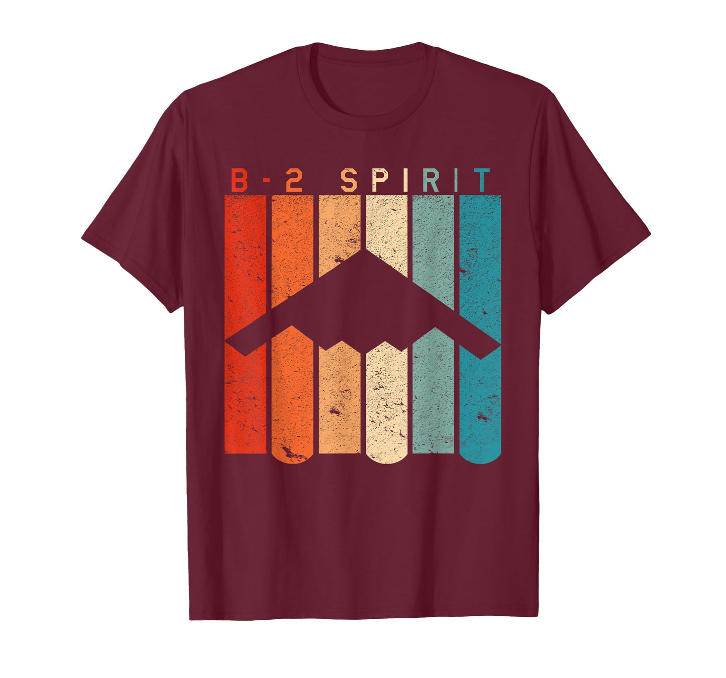 B-2 Spirit Bomber Aircraft Retro Vintage Style T-Shirt T-Shirt