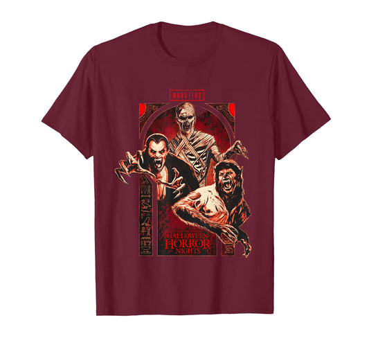 Halloween Horror Nights HHN Universal Monsters T-Shirt