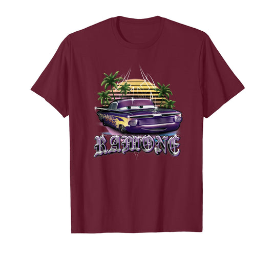 Disney Pixar Cars Ramone Airbrush Style Poster T-Shirt