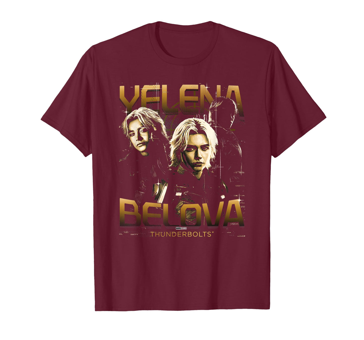 Marvel Thunderbolts Yelena Belova Showcase Poster T-Shirt