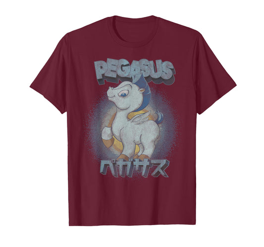 Disney Hercules Pegasus Kanji Portrait T-Shirt