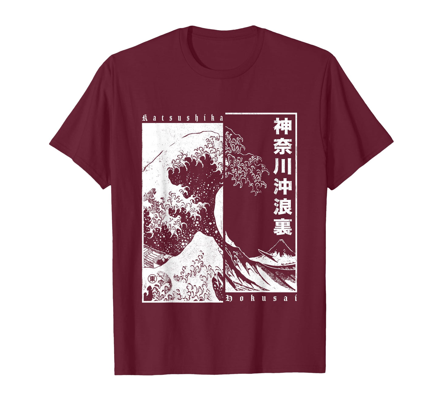 Great Wave Off Kanagawa Japanese Aesthetic Hokusai T-Shirt