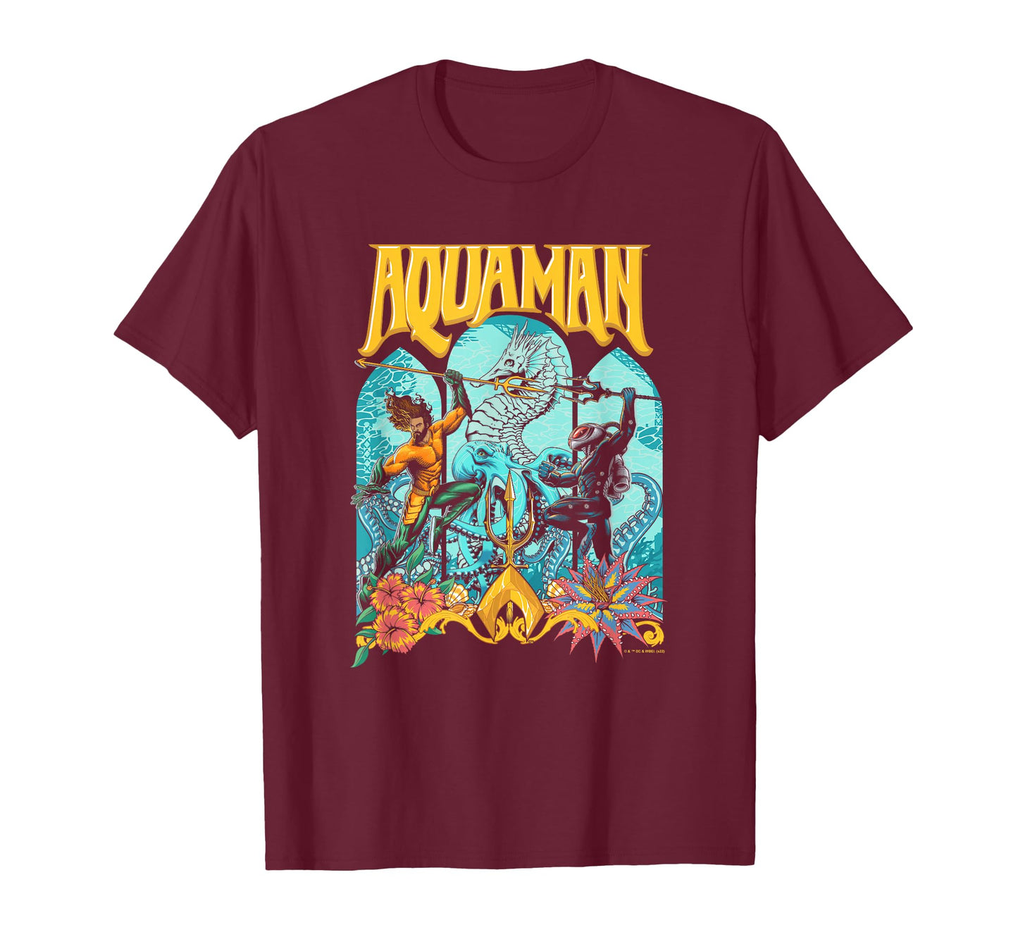 Aquaman And The Lost Kingdom Black Manta Epic Battle T-Shirt