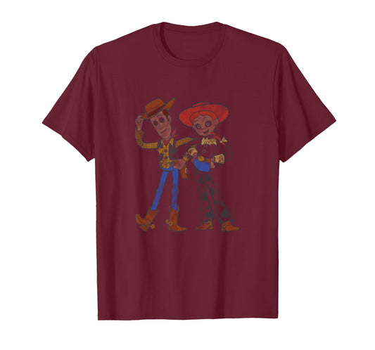 Disney Pixar Toy Story 4 Woody And Jessie Long Sleeve T-Shirt