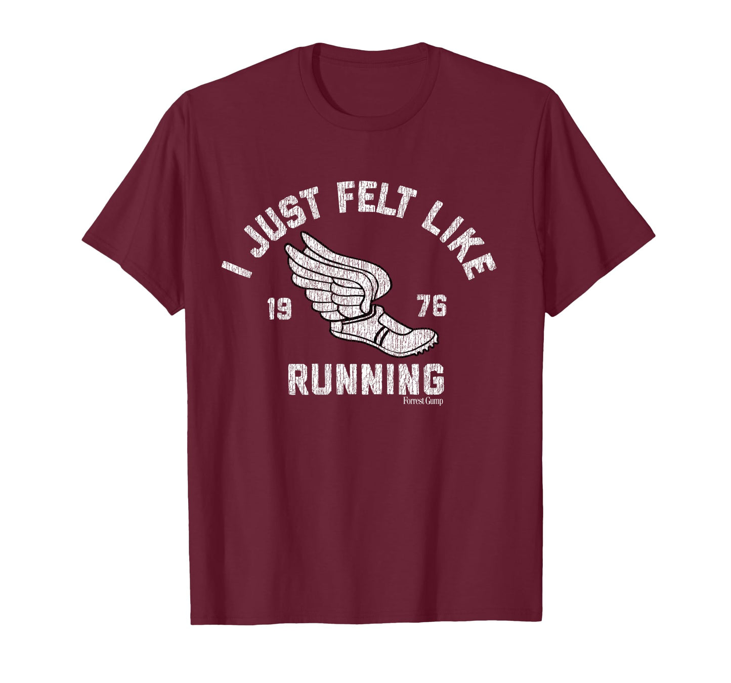 Forrest Gump I Just Felt Like Running 1976 Logo Long Sleeve T-Shirt