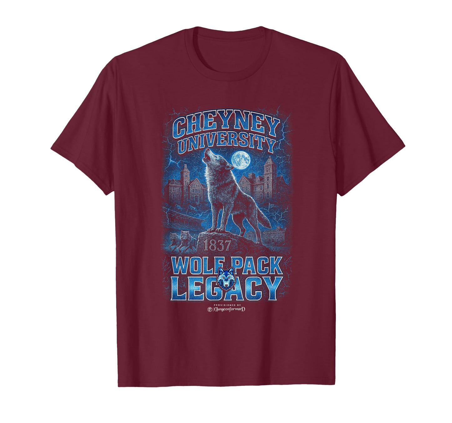 Cheyney University - The Yard HBCU Bootleg T-Shirt