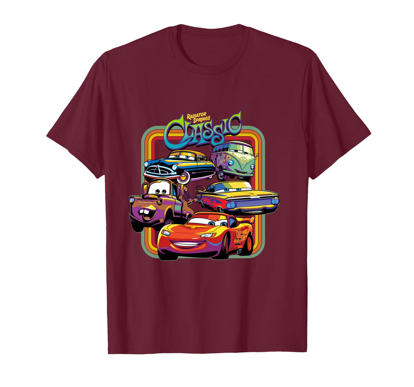 Disney Pixar Cars Radiator Springs Classic Long Sleeve T-Shirt