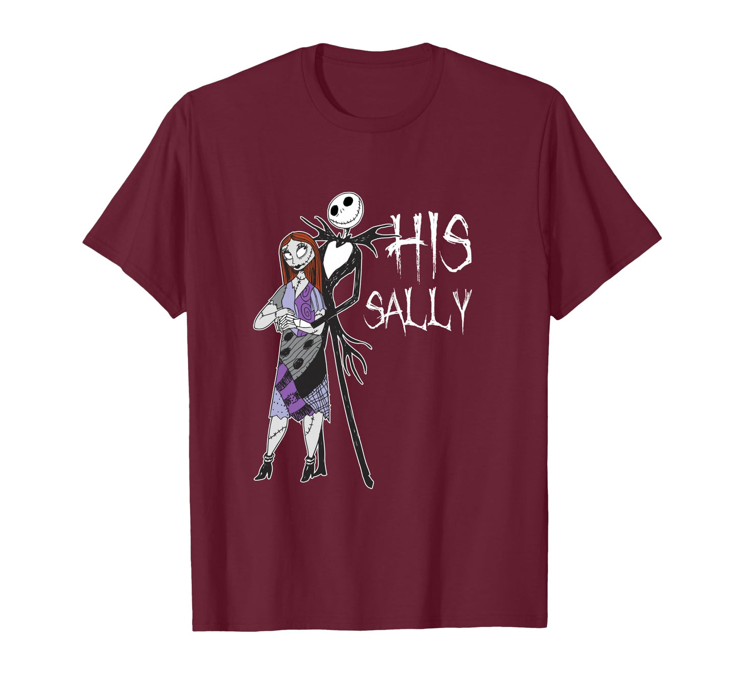 Disney The Nightmare Before Christmas His Sally Long Sleeve T-Shirt