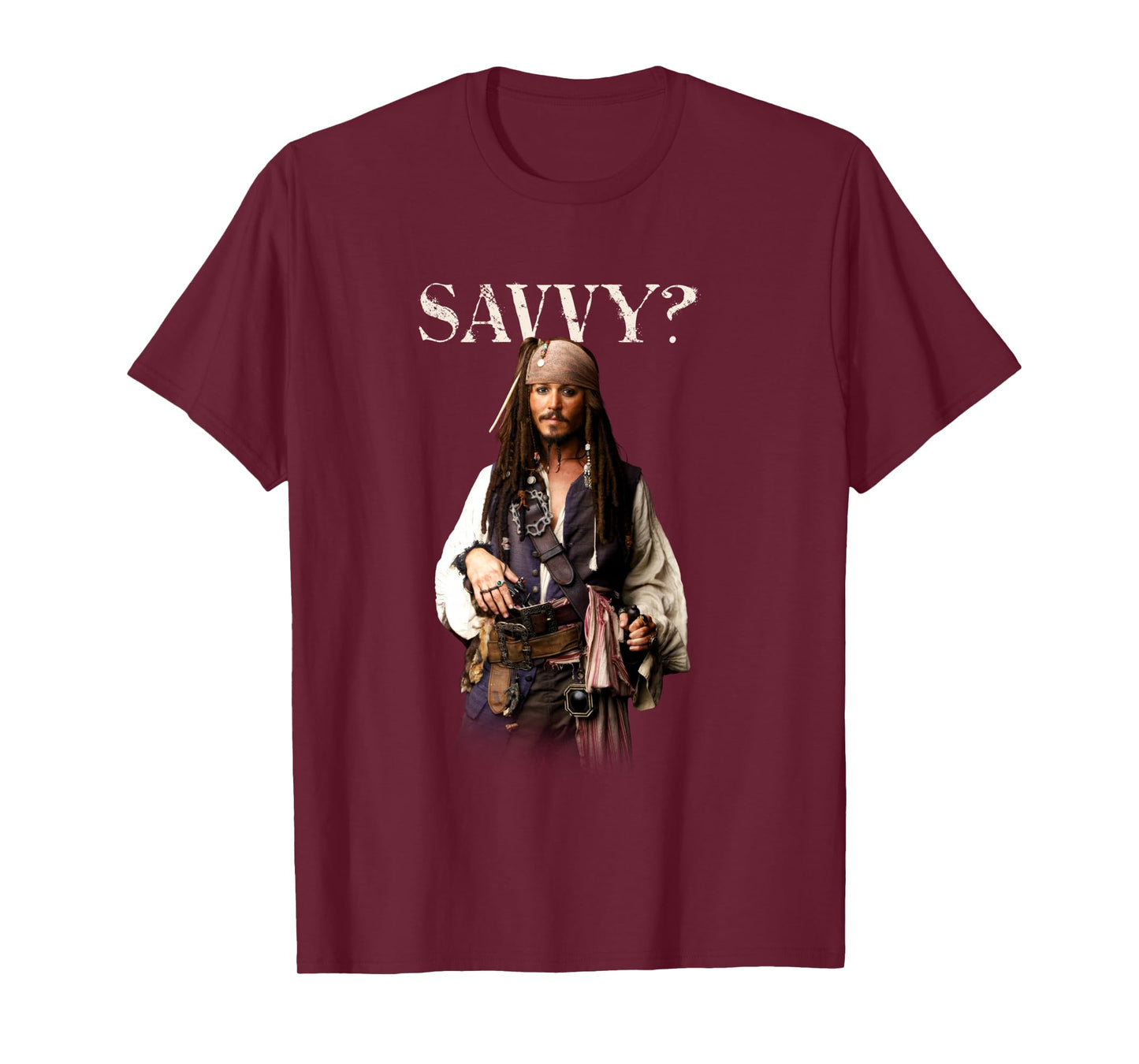 Disney Pirates of the Caribbean Captain Jack Savvy? Long Sleeve T-Shirt