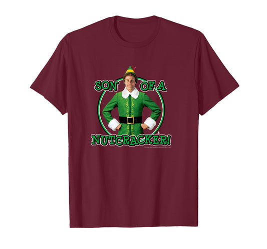 Elf Circle Buddy Son of a Nutcracker Funny Christmas Long Sleeve T-Shirt