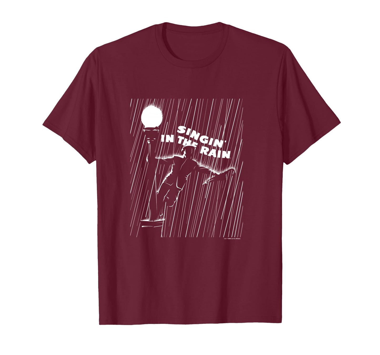 WB100 Singin' in the Rain Classic Movie Poster Long Sleeve T-Shirt