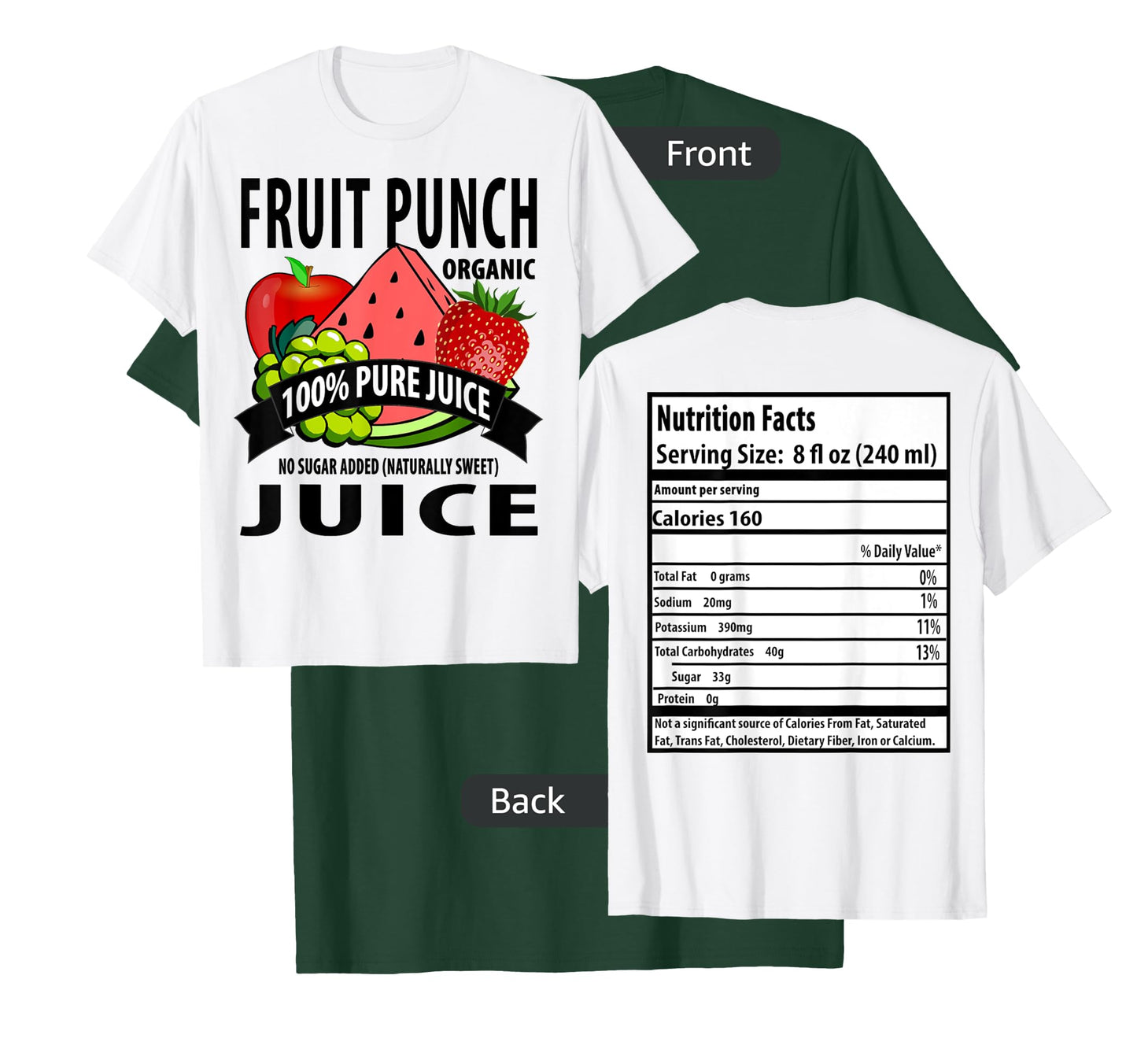 Fruit Punch: Family Halloween Costumes for 5 People