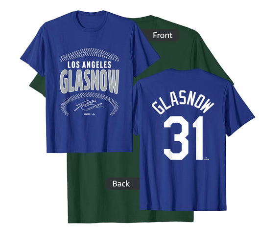 Tyler Glasnow Los Angeles Name & Number (Front & Back) T-Shirt