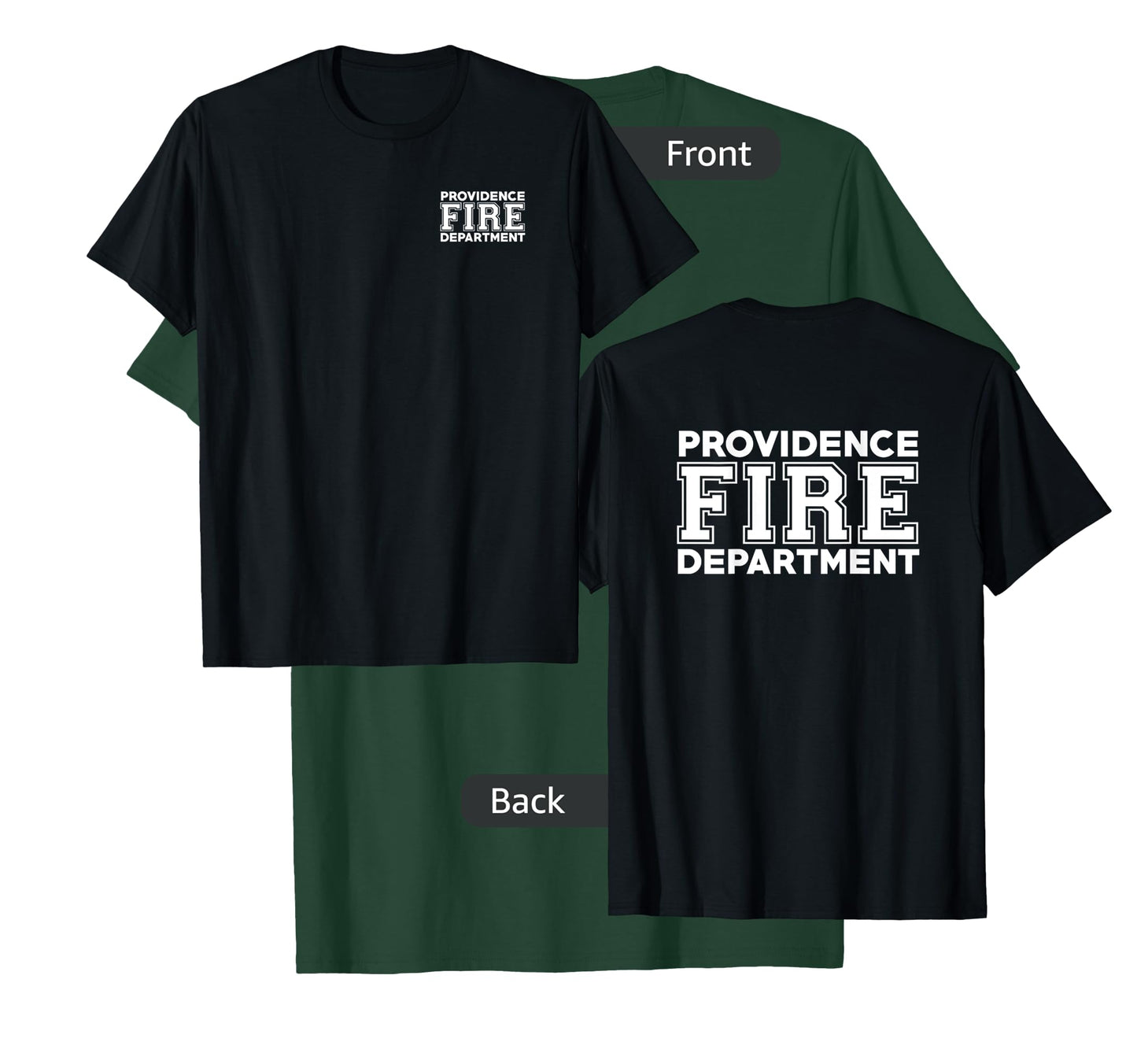Providence Fire Rescue Rhode Island Firefighter T-Shirt T-Shirt