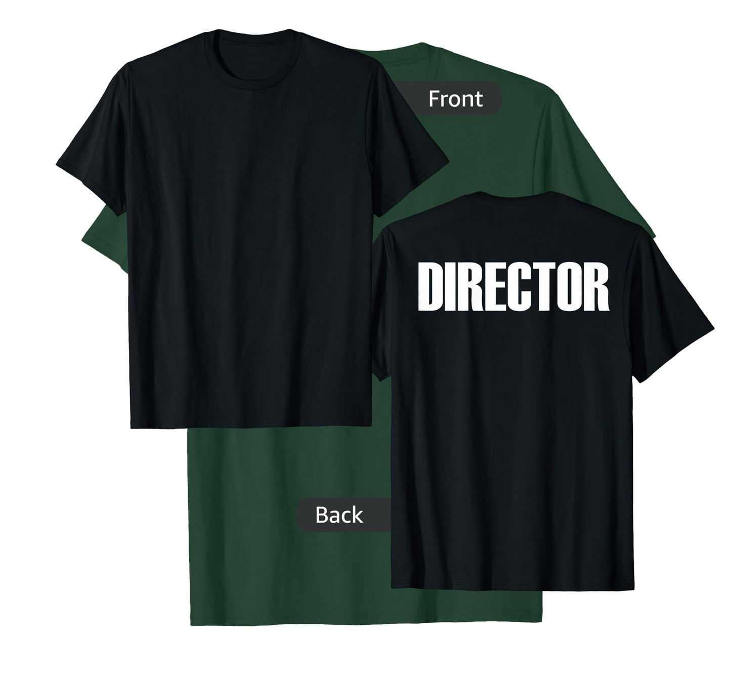 Director (Back) - Movie Director Gift T Shirt T-Shirt