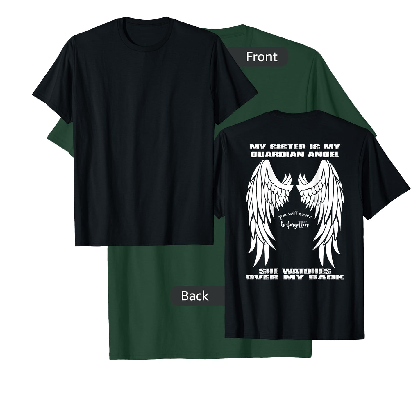 Guardian Angel Shirt - My Sister Is My Guardian Angel T-Shirt
