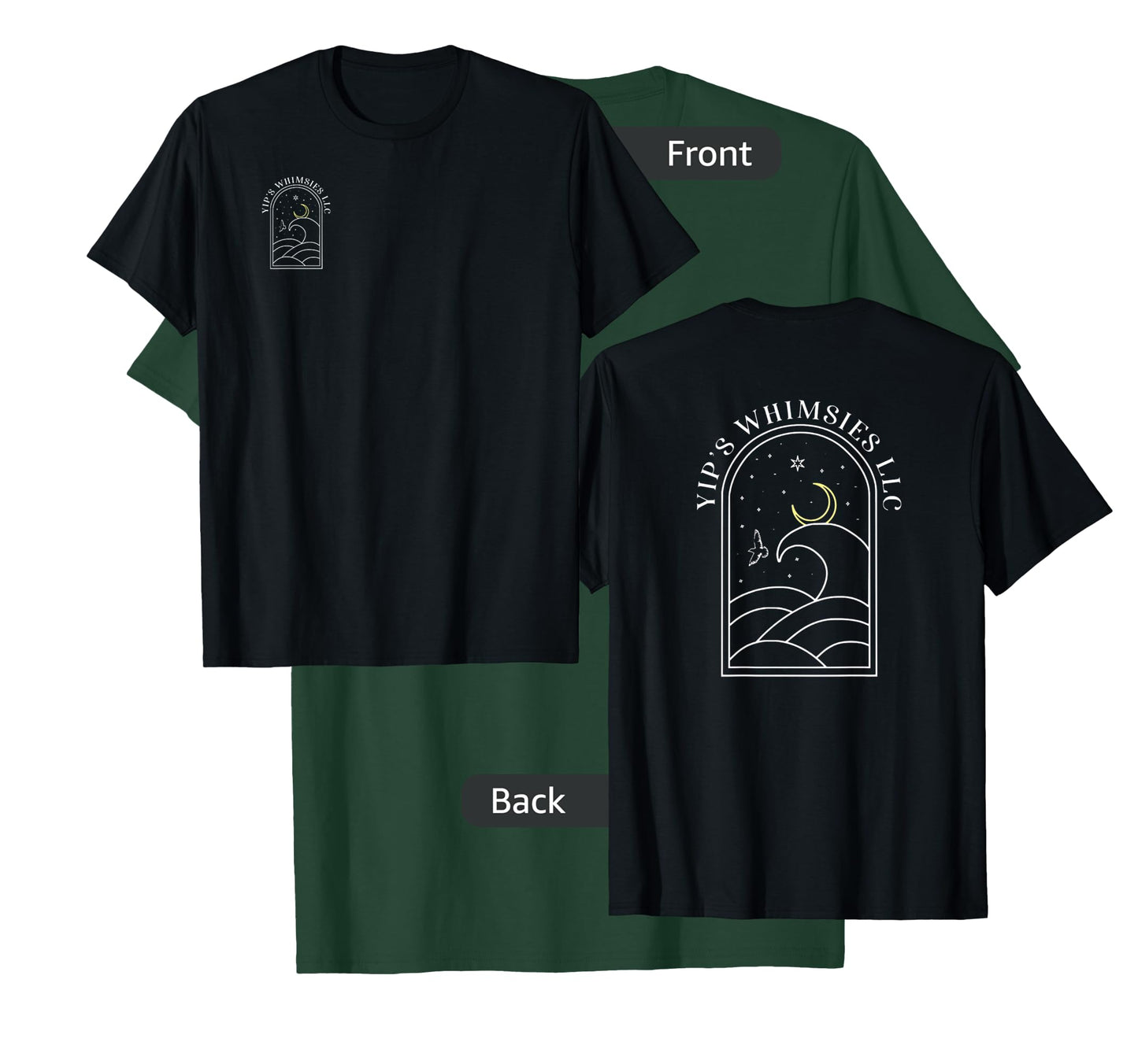 Yip's Whimsies Market Logo T-Shirt