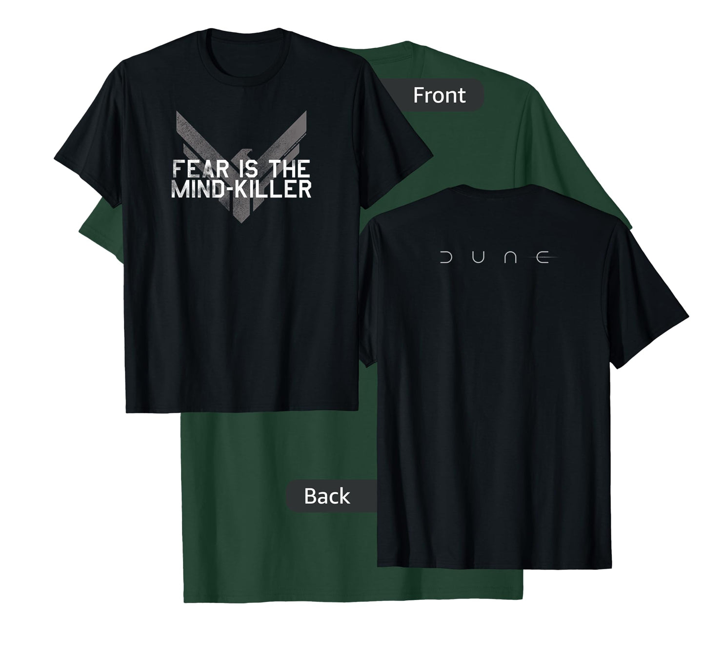 Dune (2021) - Fear is The Mind-Killer - Atreides T-Shirt