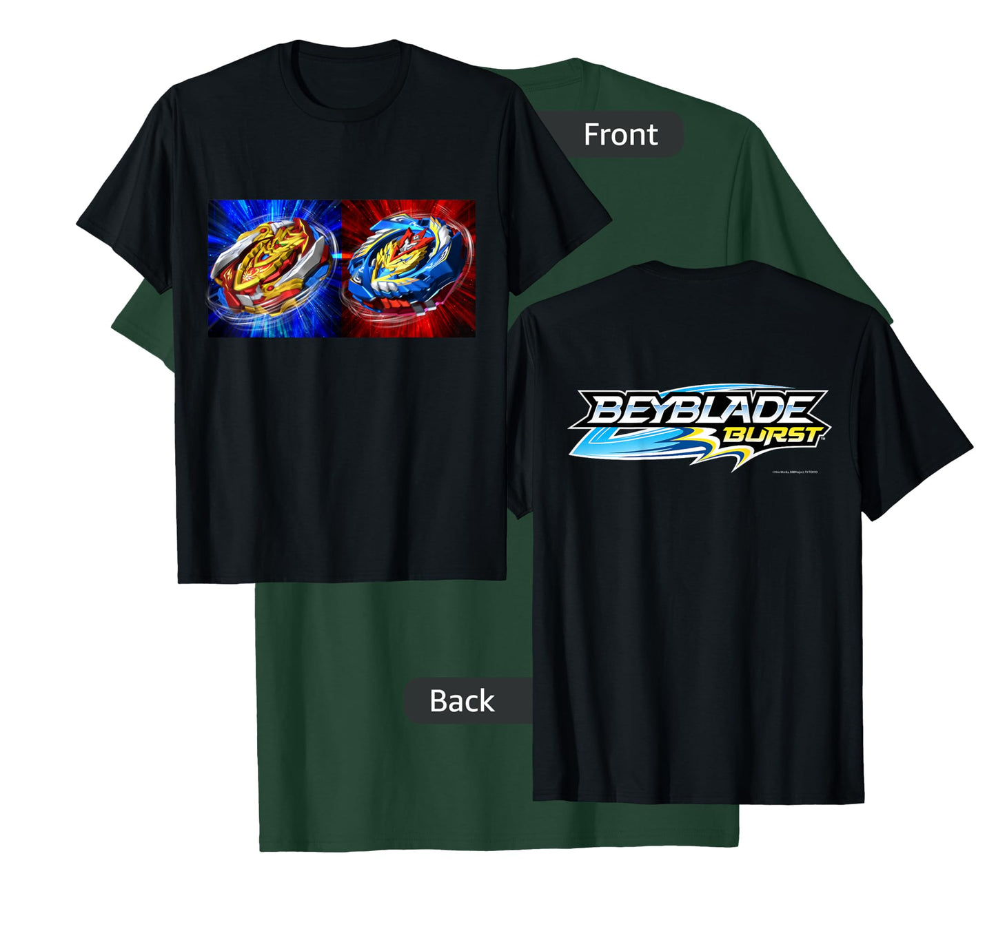 Beyblade Burst Turbo Double BEY T-Shirt Small