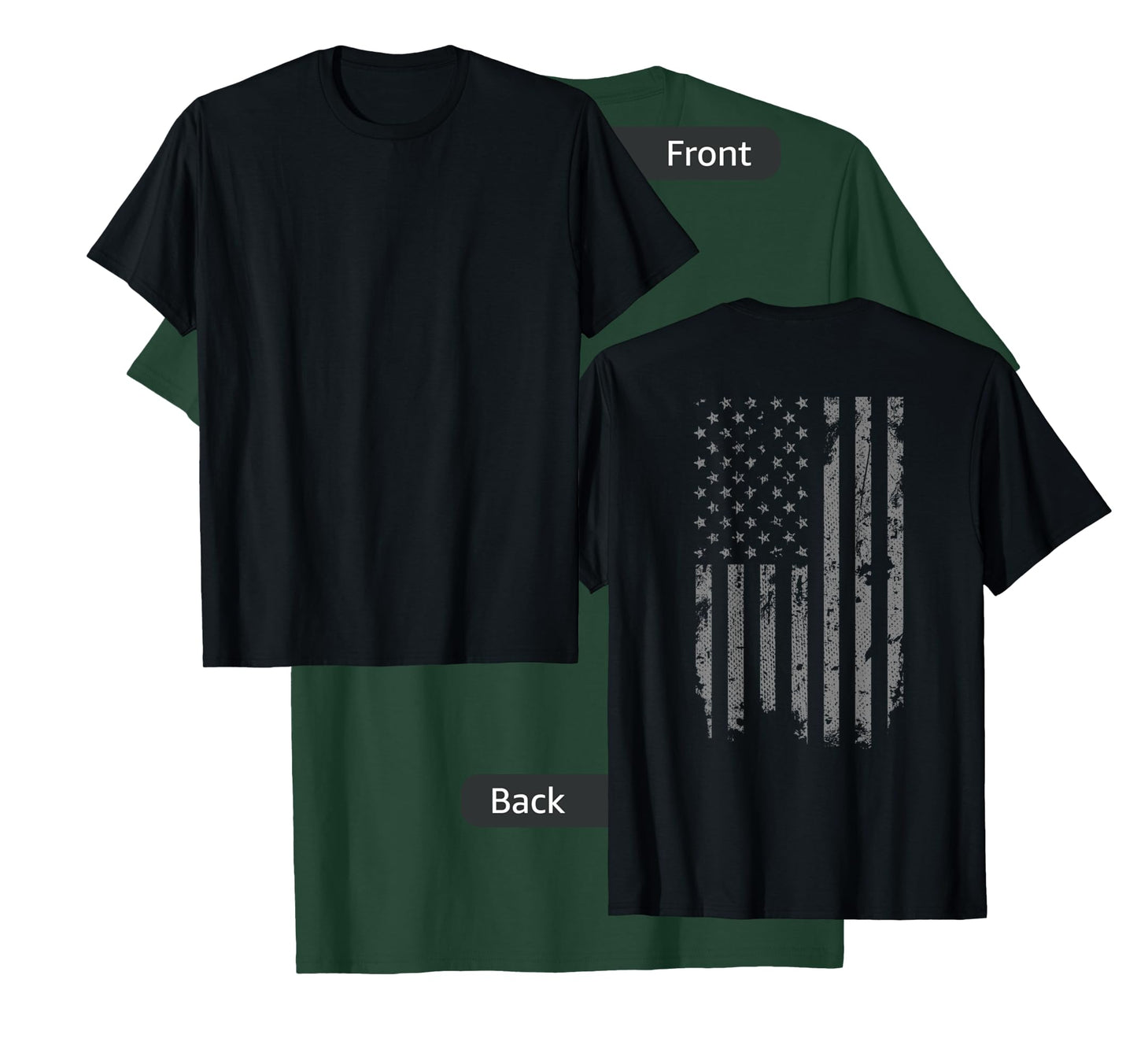 Vintage Distressed American Flag T-Shirt